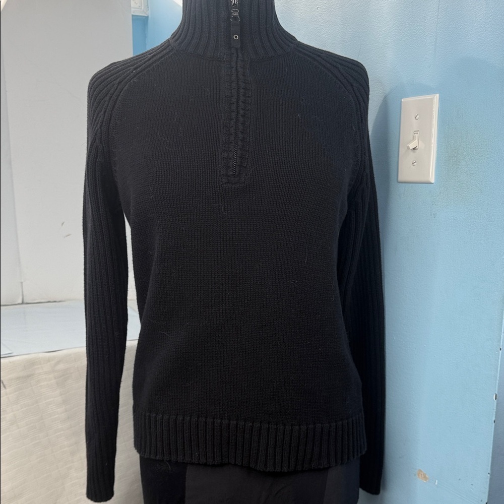 Ralph LAURN  Black Cable Sweater